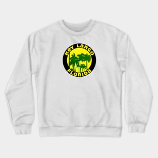 Key Largo Florida Keys Beach Ocean Travel Crewneck Sweatshirt